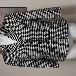 Worthington hoodstooth blazer